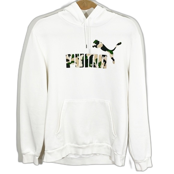 Puma Camo No.1 Hoodie Sweatshirt Size Medium - Picture 1 of 11